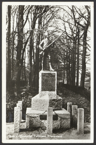 16961 Afbeelding van het gedenkteken ter nagedachtenis aan Christoffel Pullman bij het kruispunt ...